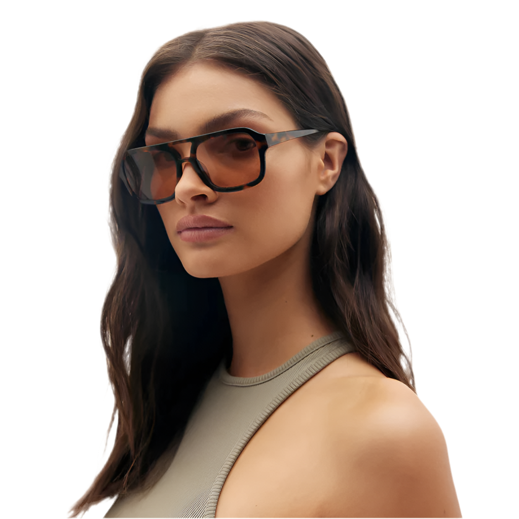 NOIR X Flat Top Dana Glasses