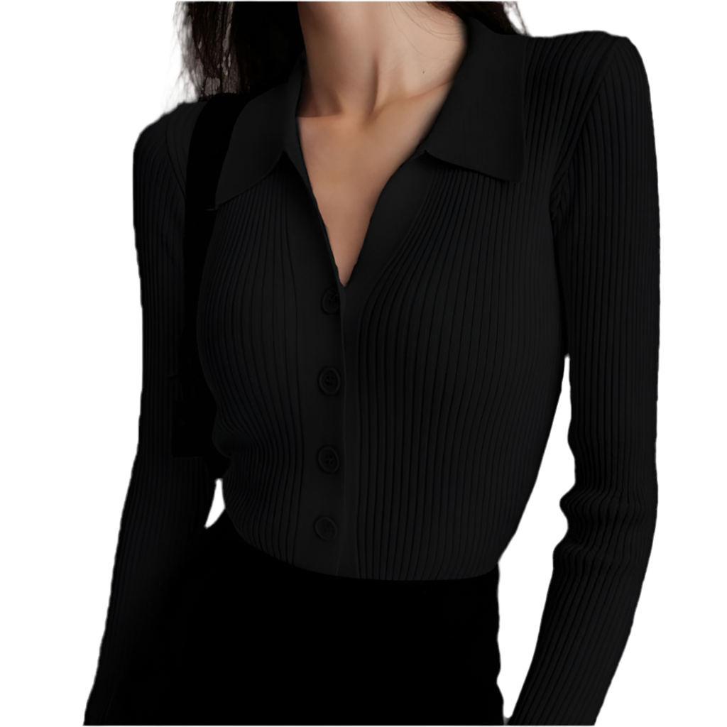 Trendy Long Sleeve Polo
