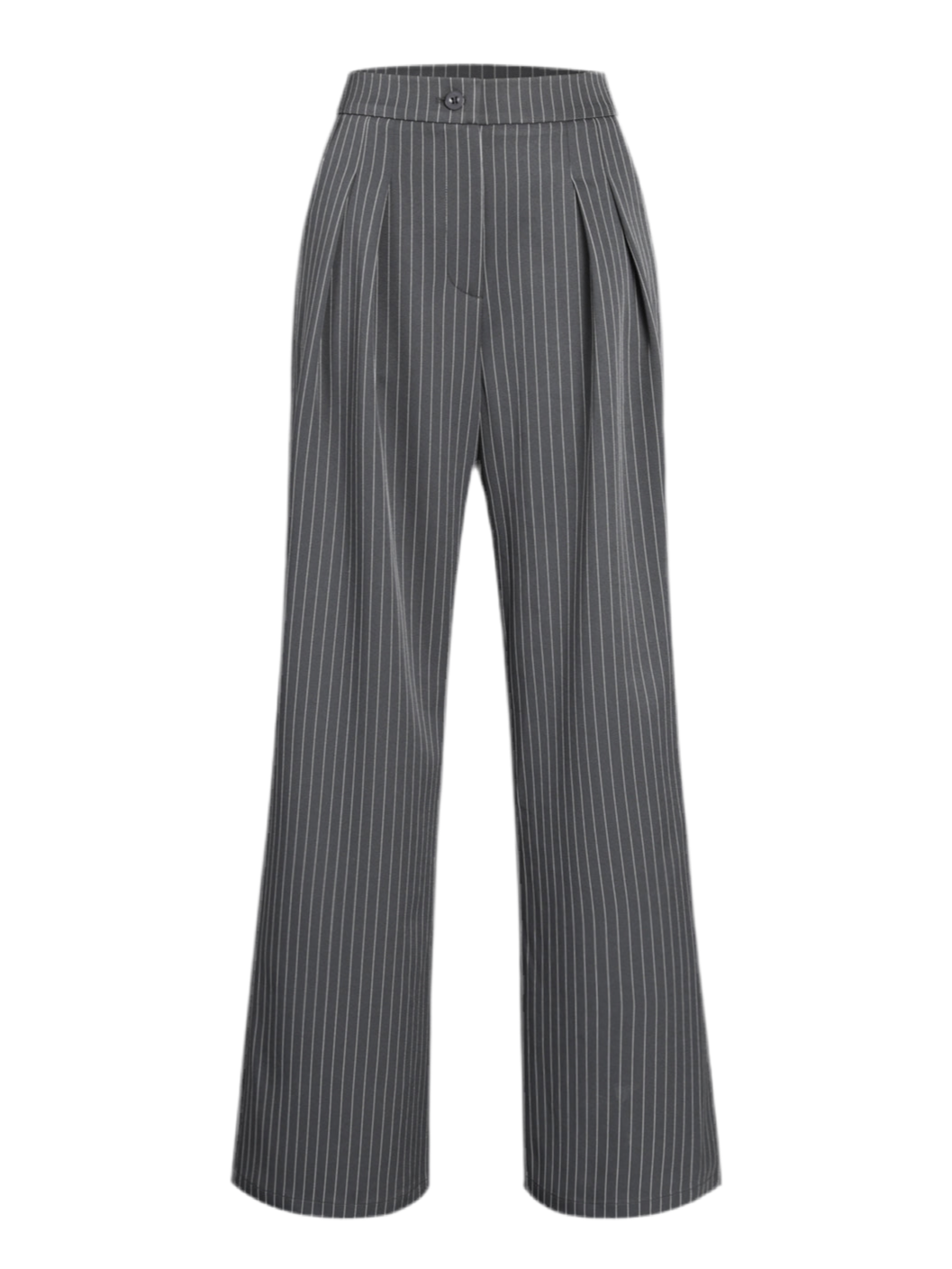 Oversized wide stripe jeans
