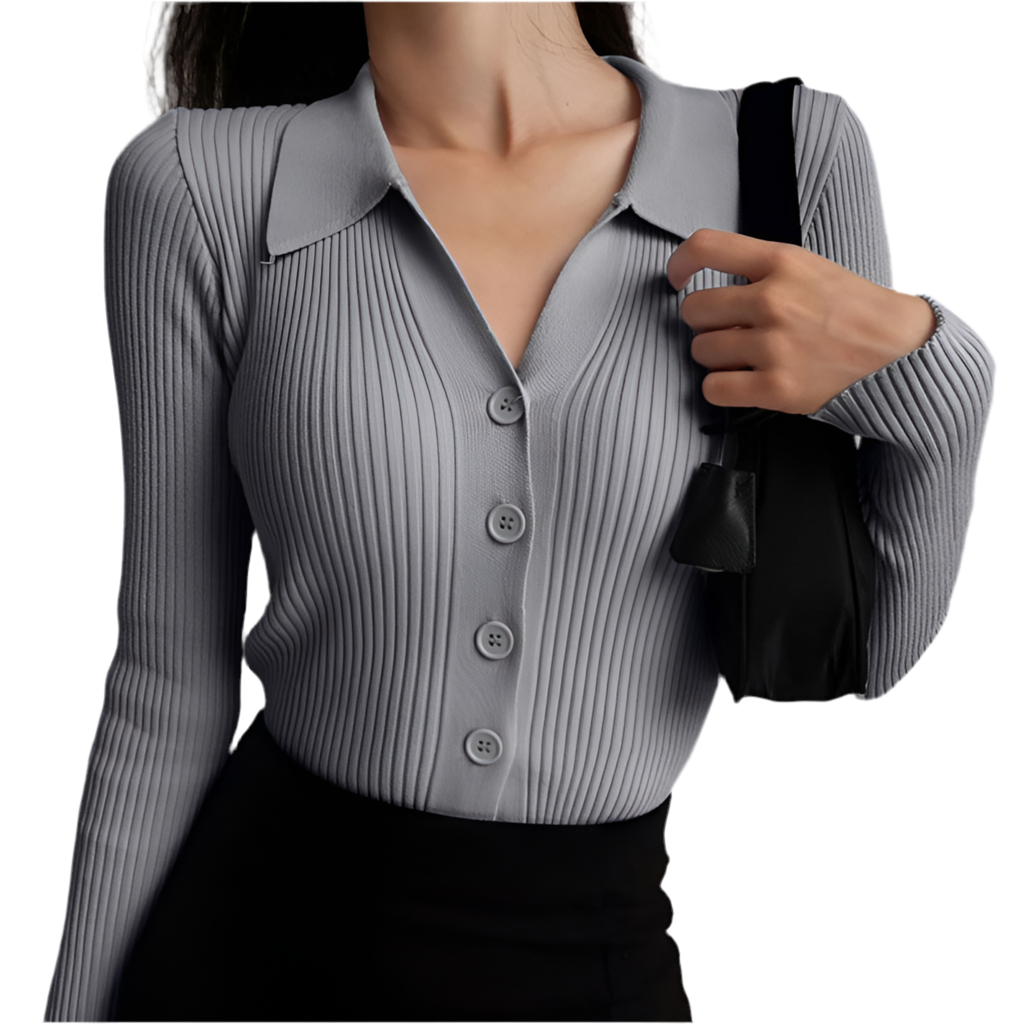 Trendy Long Sleeve Polo