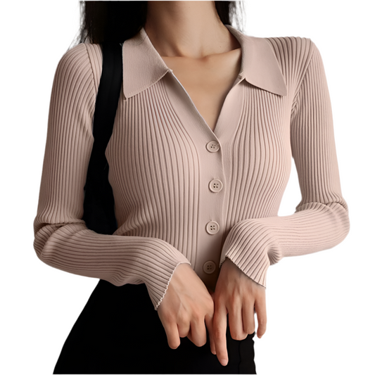 Trendy Long Sleeve Polo