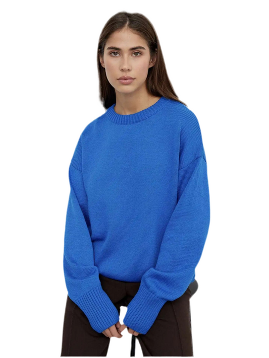 W.O.F.A 25 | HIGH Q BLUE KASJMIR SWEATER