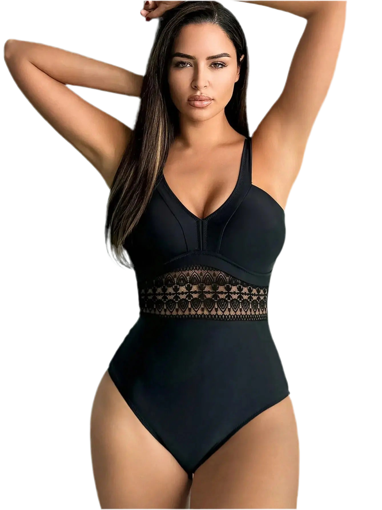 Marilyn Stik Black Swimsuit