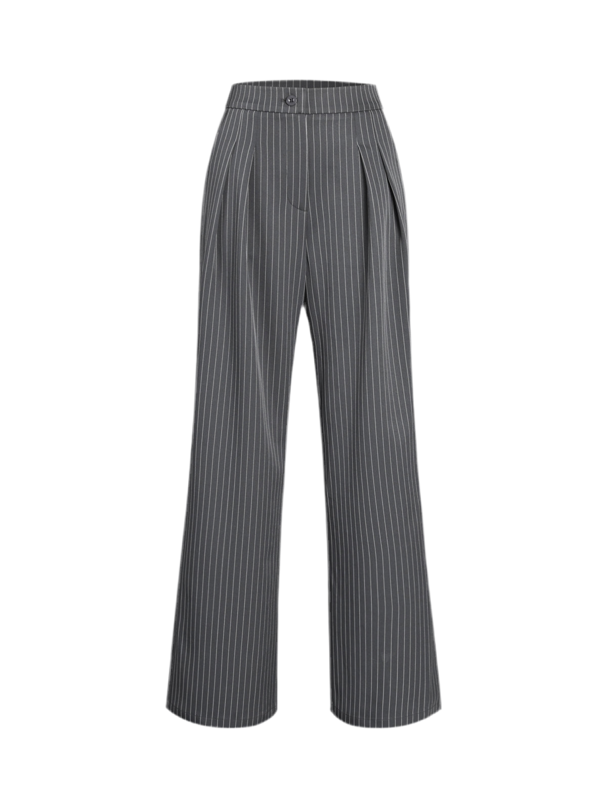 Oversized wide stripe jeans