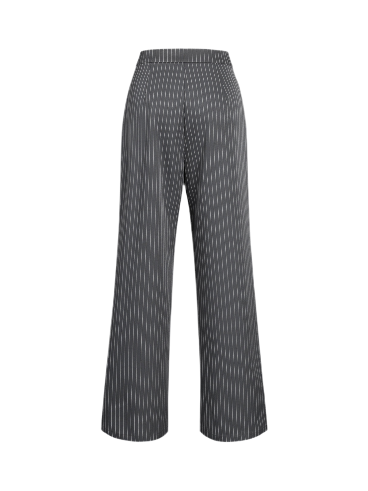 Oversized wide stripe jeans