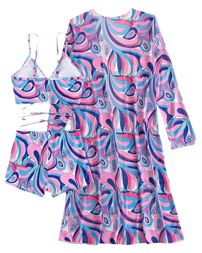 Sunset Bliss 3-delige Bikini Set