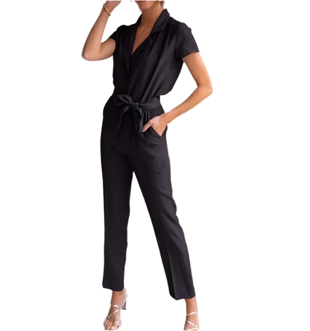 Charm Couture Patchwork Jumpsuit