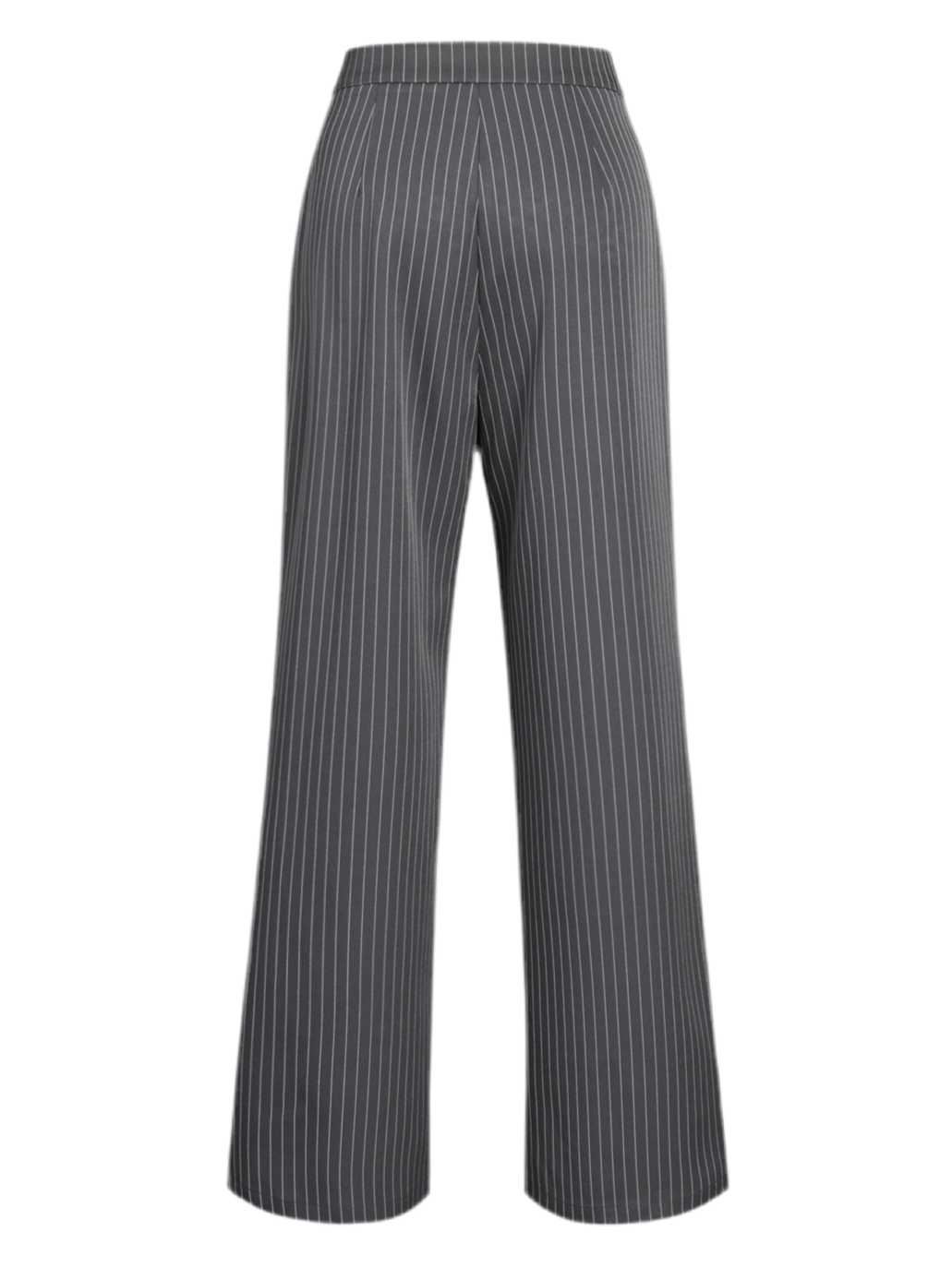 Oversized wide stripe jeans