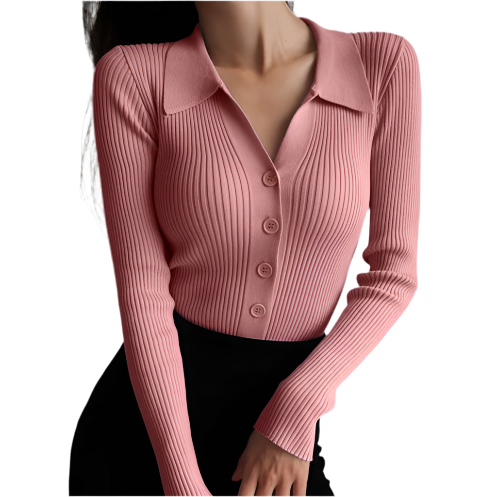 Trendy Long Sleeve Polo