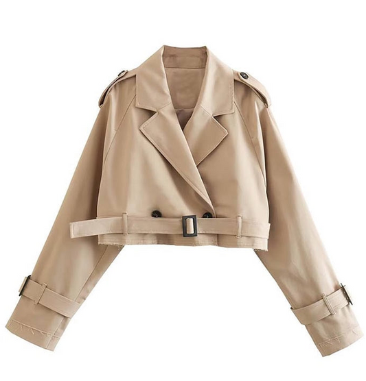 W.O.F.A 25 • CROPPED 64 TRENCHCOAT