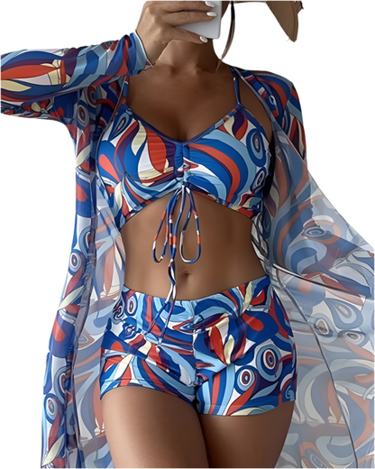 Sunset Bliss 3-delige Bikini Set