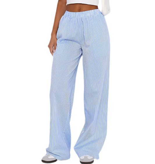 BLUE STRIPES RETRO JEANS