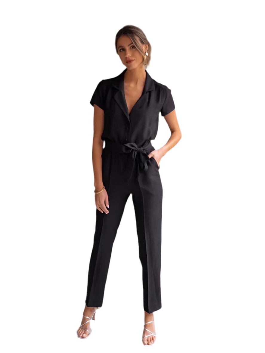 Charm Couture Patchwork Jumpsuit
