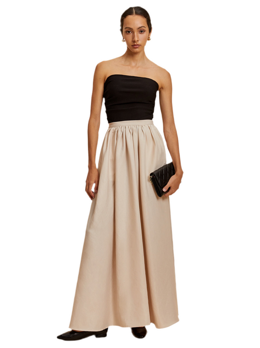 Lagenweites Maxikleid